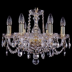 Подвесная люстра bohemia ivele crystal 1402 1402-6-141-g